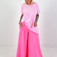 T-shirt Leo - white-pink