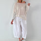 Leichter Oversized Pullover - beige