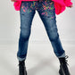 Jeans Modell "Color Riot" - blue denim