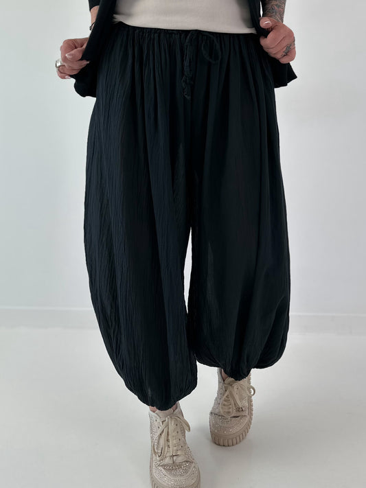 Lichte pompbbroek - zwart