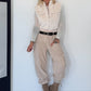 Gilet in behaaglijke bontlook - ecru