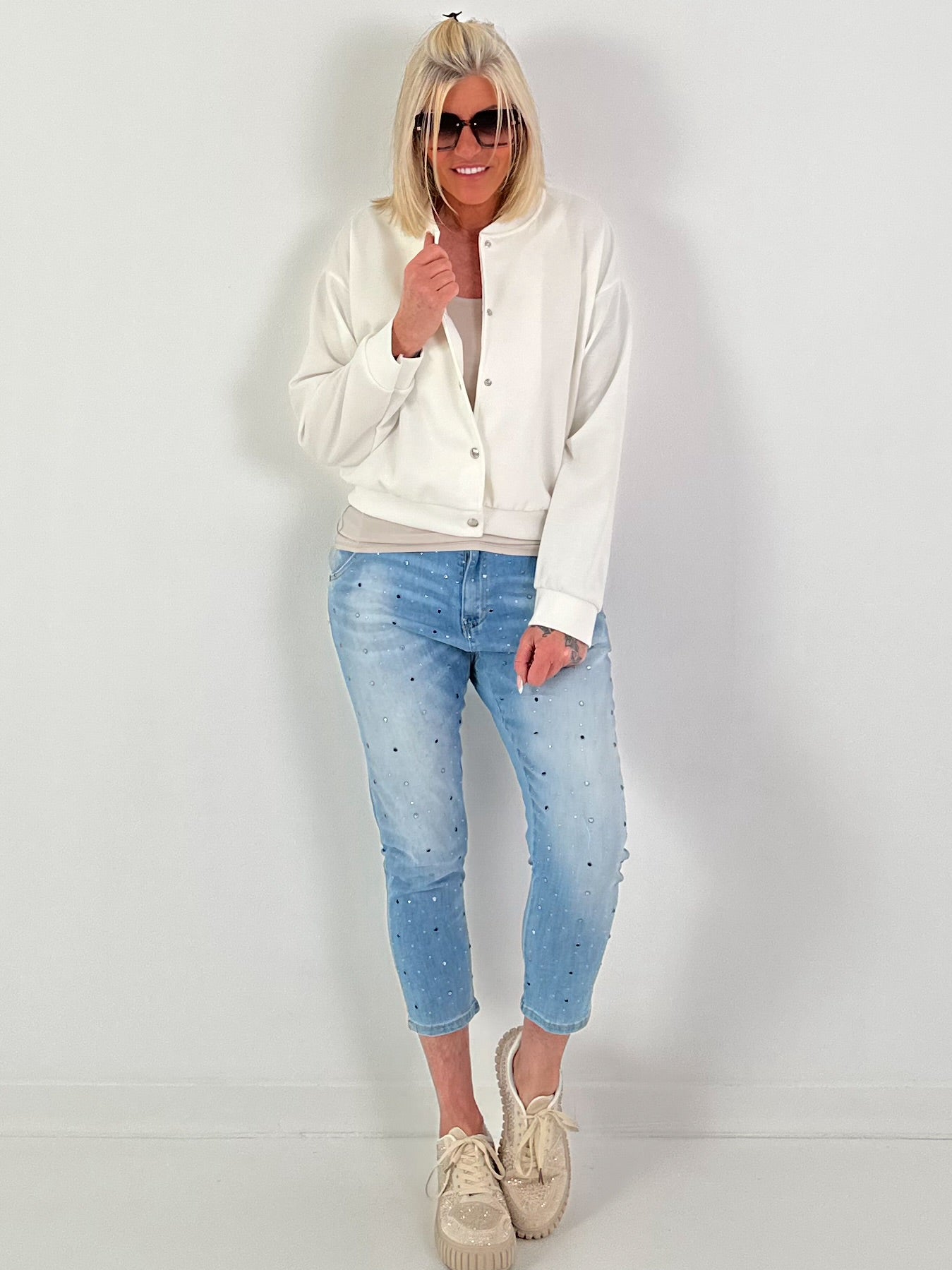 College Jacket - ecru