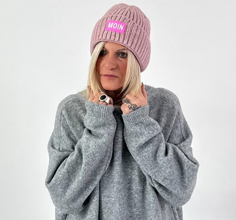 Zwillingsherz hoed model "MOIN" - roze