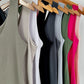 Lined Basic Top - 9 Colors