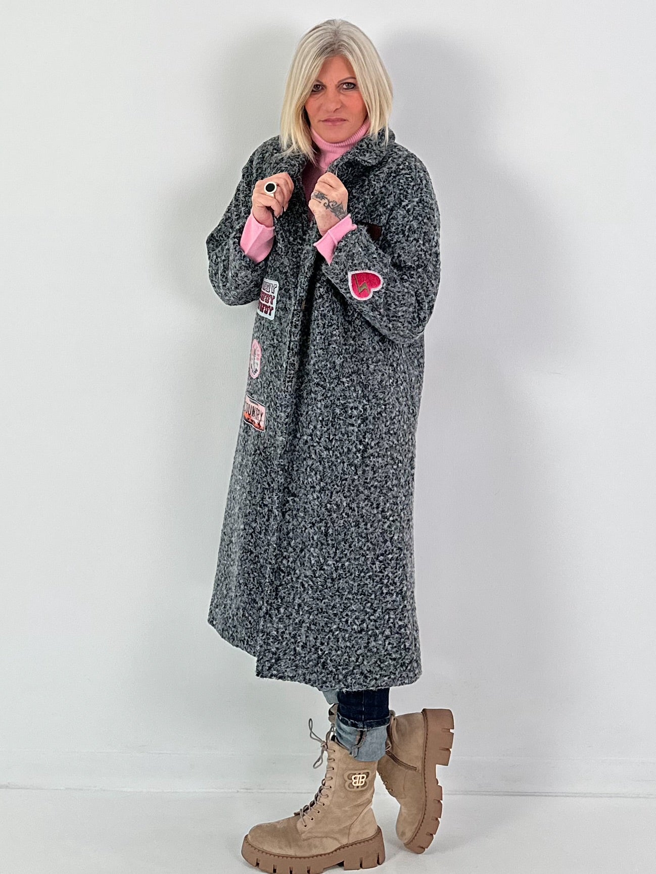 Jasmodel "Howdy Heart" - zout en peper