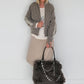 Jacke mit Streifen-Details - taupe ( lieferbar ab ca. 01.09.26)