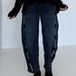 Ballonjeans Mode - donkere denim