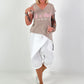 T-Shirt Life Is Short - taupe
