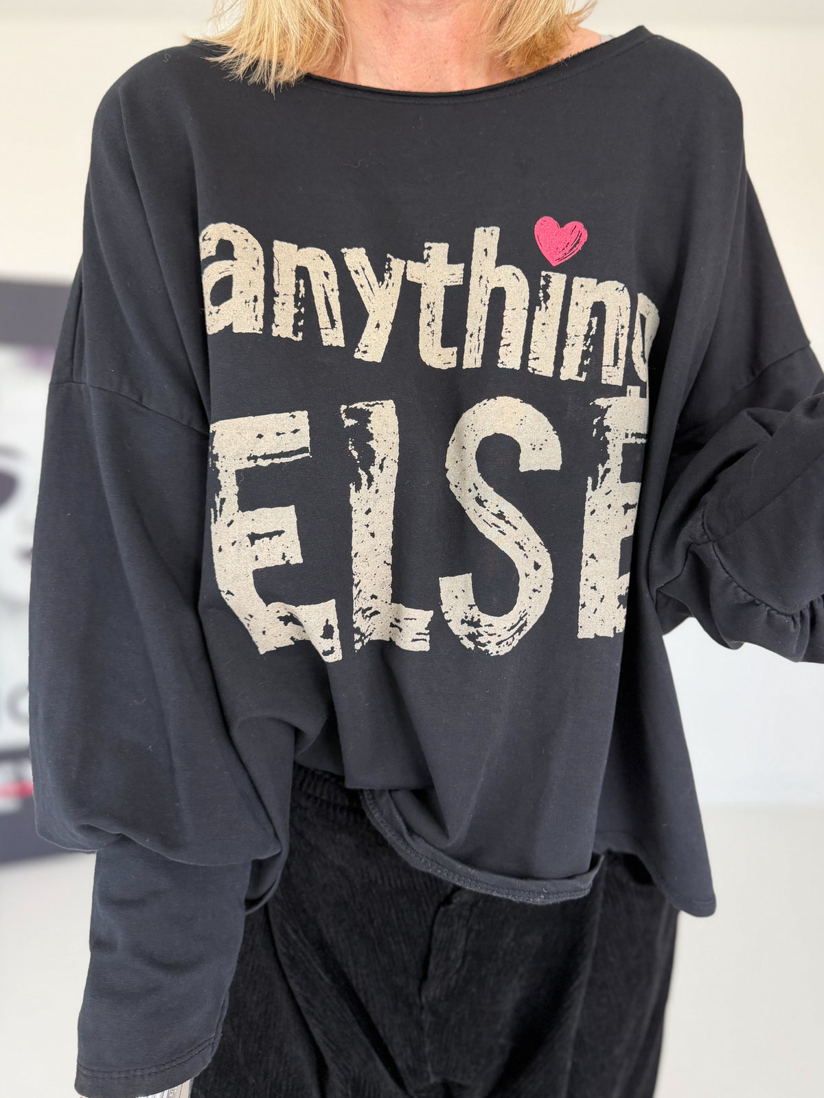 Sweater Anything Else - schwarz