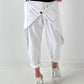Sweatshirt Hose mit lässigen Details - weiss