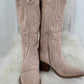 Cowboy Boots - Beige