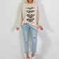 Sweater with cut-outs - beige