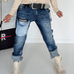 Jeans Fashion Smiley - denim