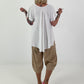 Light structured T-shirt - white
