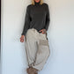 Basic Rollkragenpullover - anthrazit