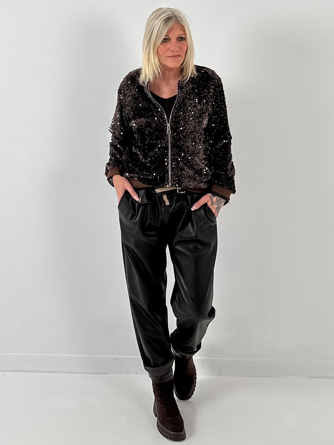 Glam Editon Blouson model "Mocha Shades"