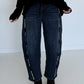 Ballonjeans Mode - donkere denim