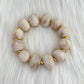 Steinchen Armband - creme