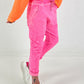 Baggy trousers OK - neon pink