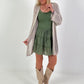 Crochet jacket with Lurex - beige