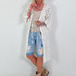 Crochet Tie-Up Coat - White