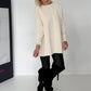 Longpullover - creme