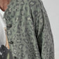 Oversized Leo Leinen Military Mantel - khaki