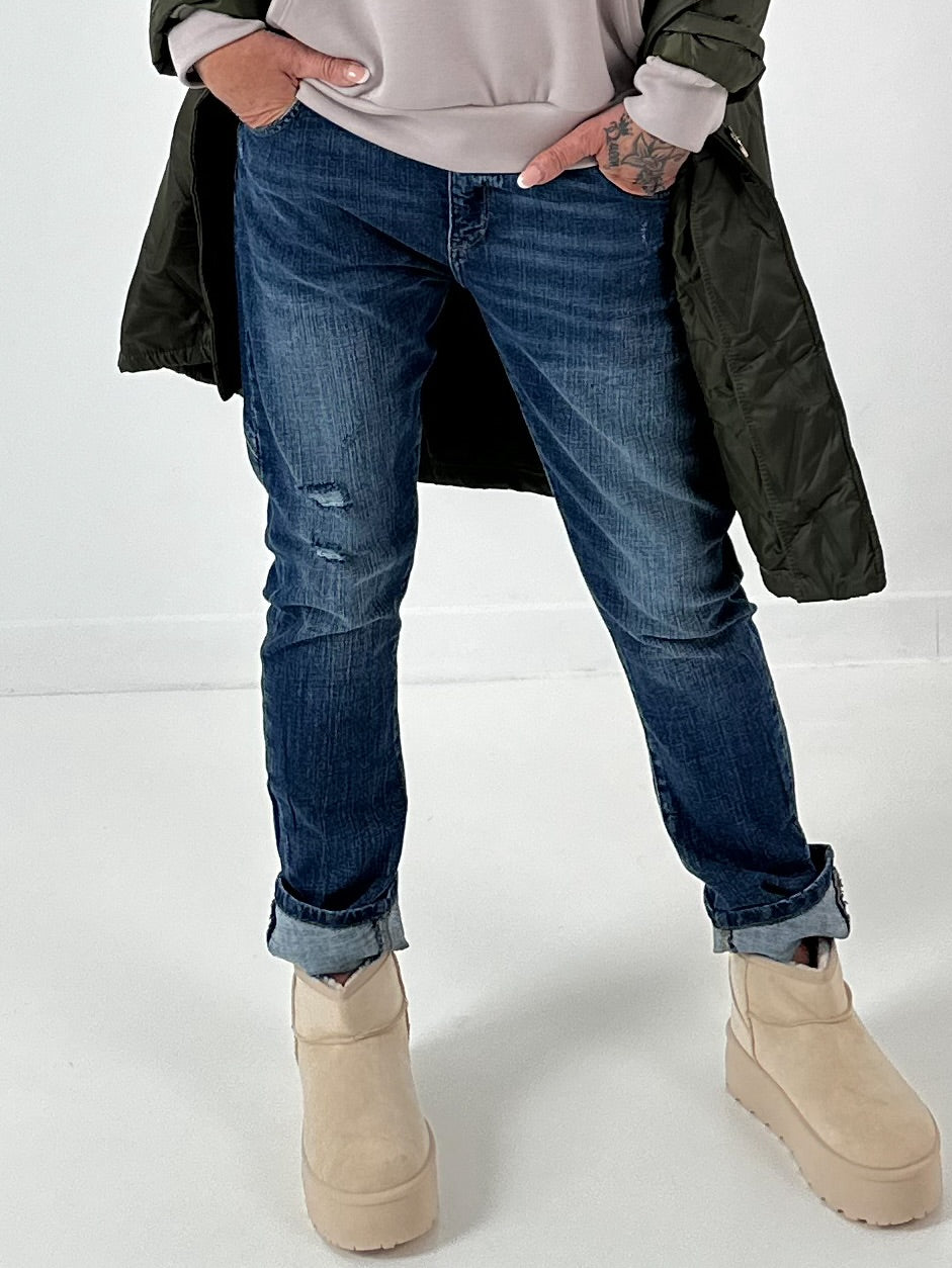 Jeans model "Rust Rebel" - denim