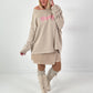 Sweatshirt model "Merry Mood" - beige