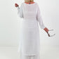 Two-piece linen set - white