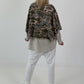 Oversized Sweater mit halben Arm - camouflage
