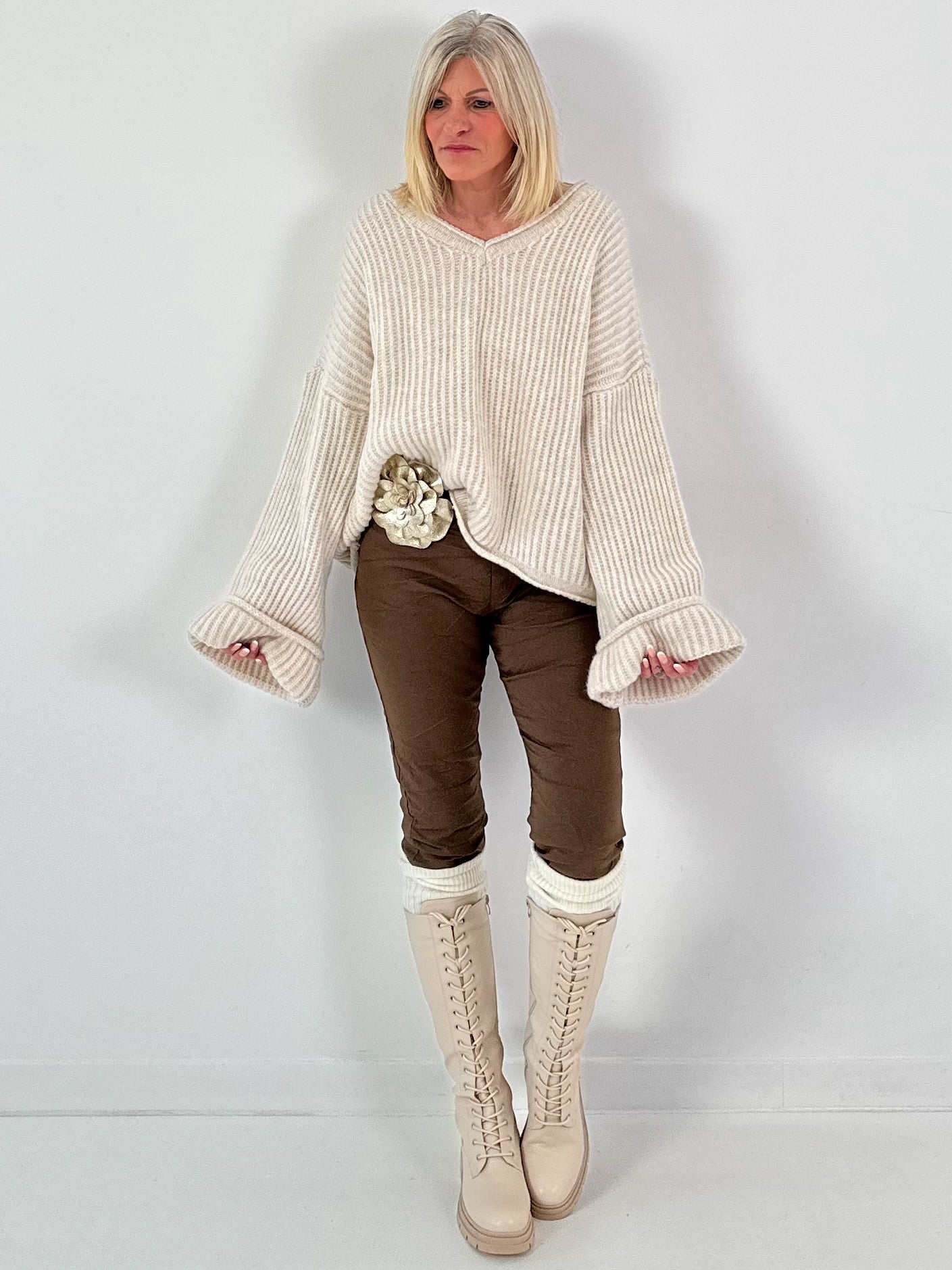 Trousers model "Daily Ready" - brown