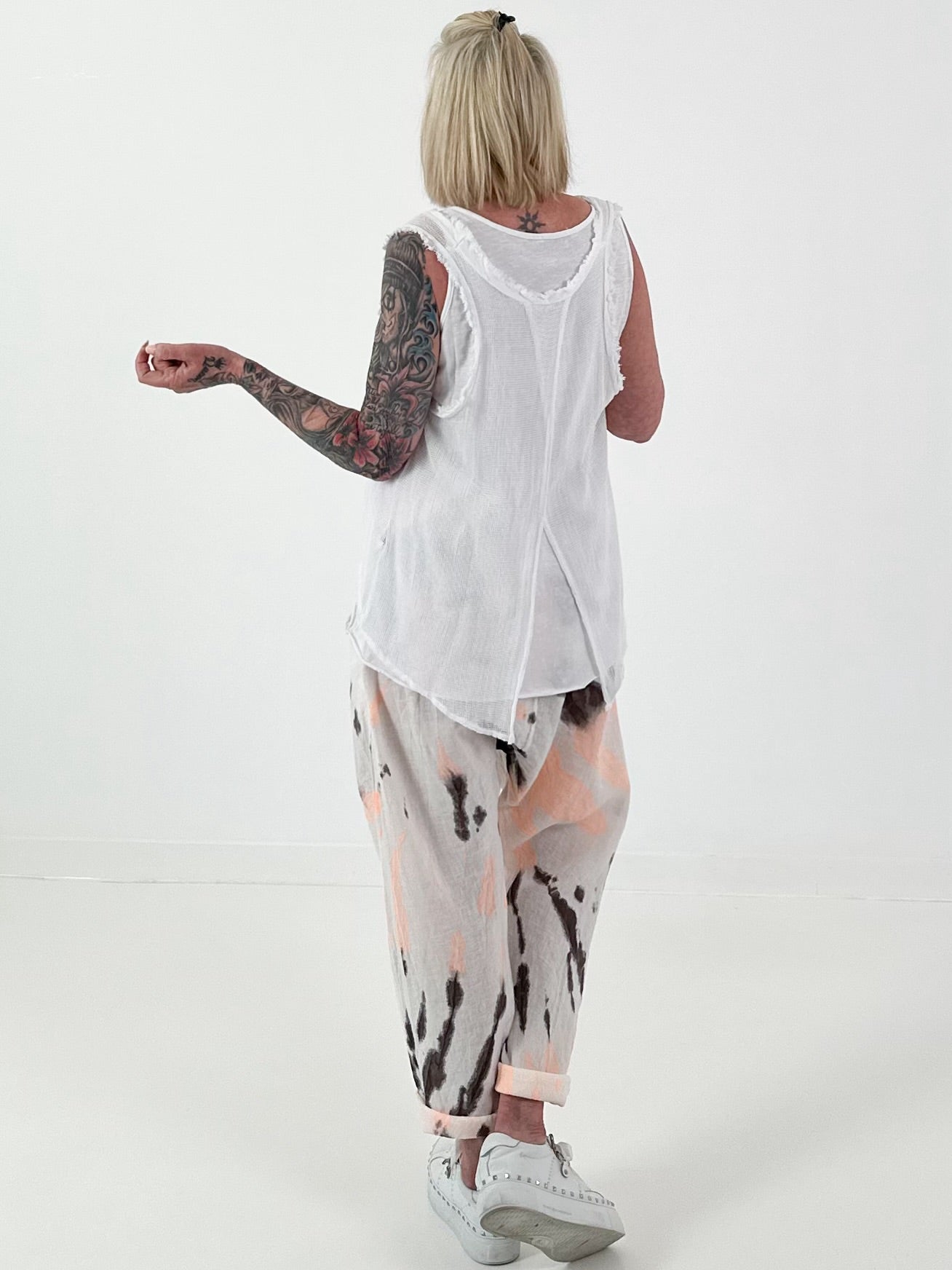 Layered look top - 4 colors