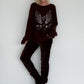 Weicher Pullover My Angel - mokka
