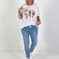 T-Shirt Girls - white