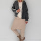Jacke mit Streifen-Details - grau