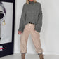 Cozy Turtleneck Sweater - anthracite