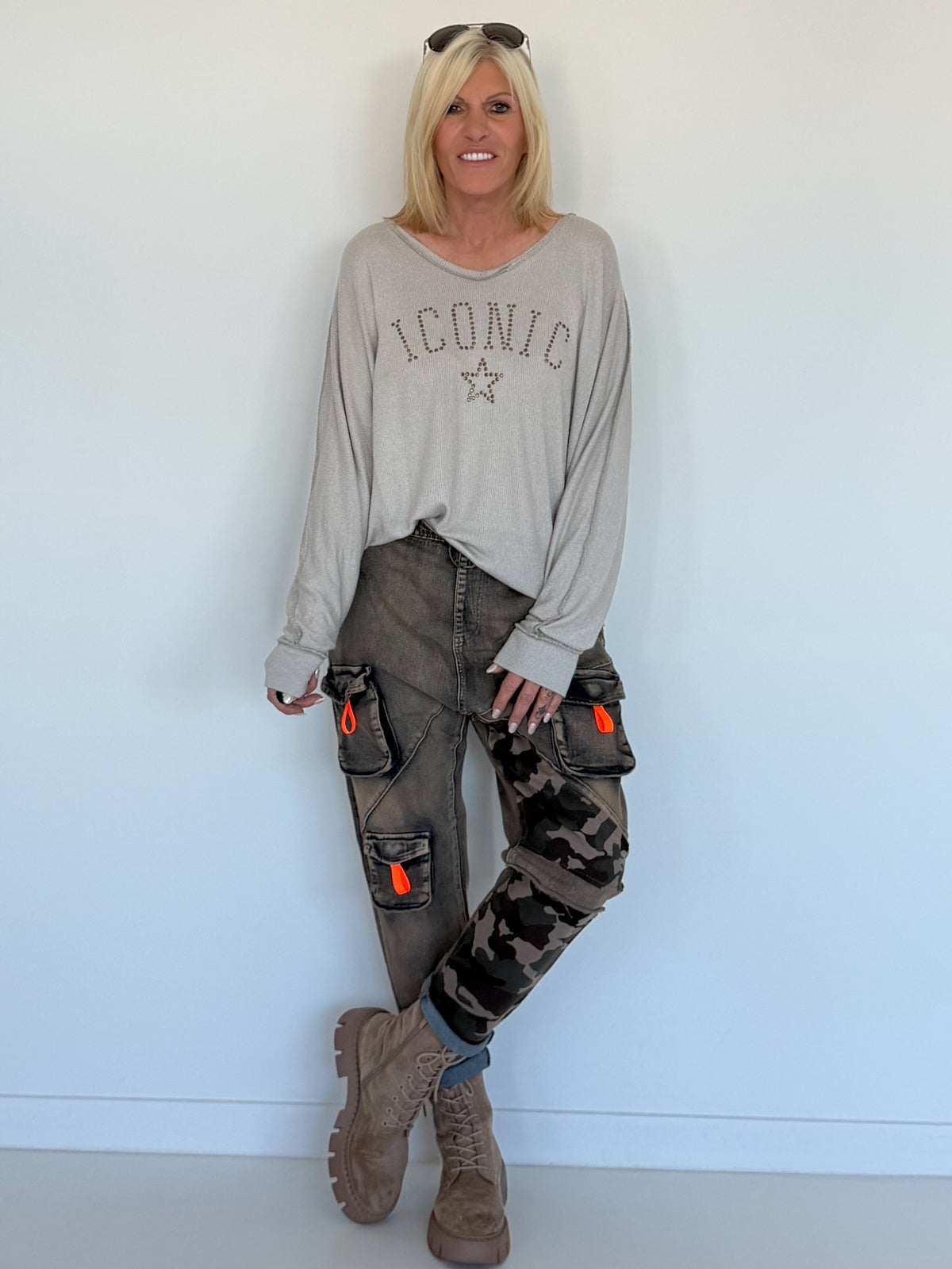 Sweater Iconic - beige