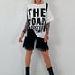 Oversized T-shirt on Tour - pink
