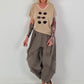 Feines Strickshirt Sunglass mit Lurex - sand
