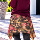 Waist Wrap in Wildlederoptik Be A Lover - mehrfarbig