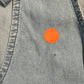 2. Wahl Leichtes Jeanskleid mit Volant - blau