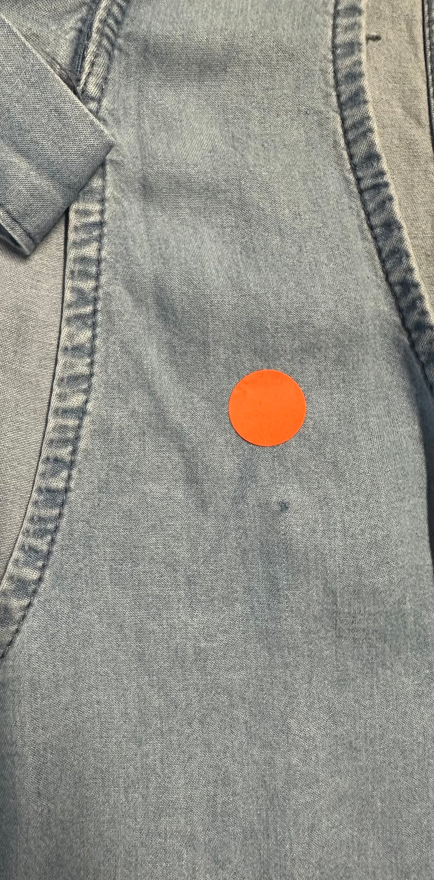 2. Wahl Leichtes Jeanskleid mit Volant - blau