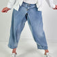 Jeans Hose Modell "Urban Overlap" - denim