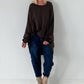 Oversized Shirt STYLE - chocolate