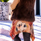 Waist Wrap in Wildlederoptik Coffee Is My Therapy - beige-mehrfarbig