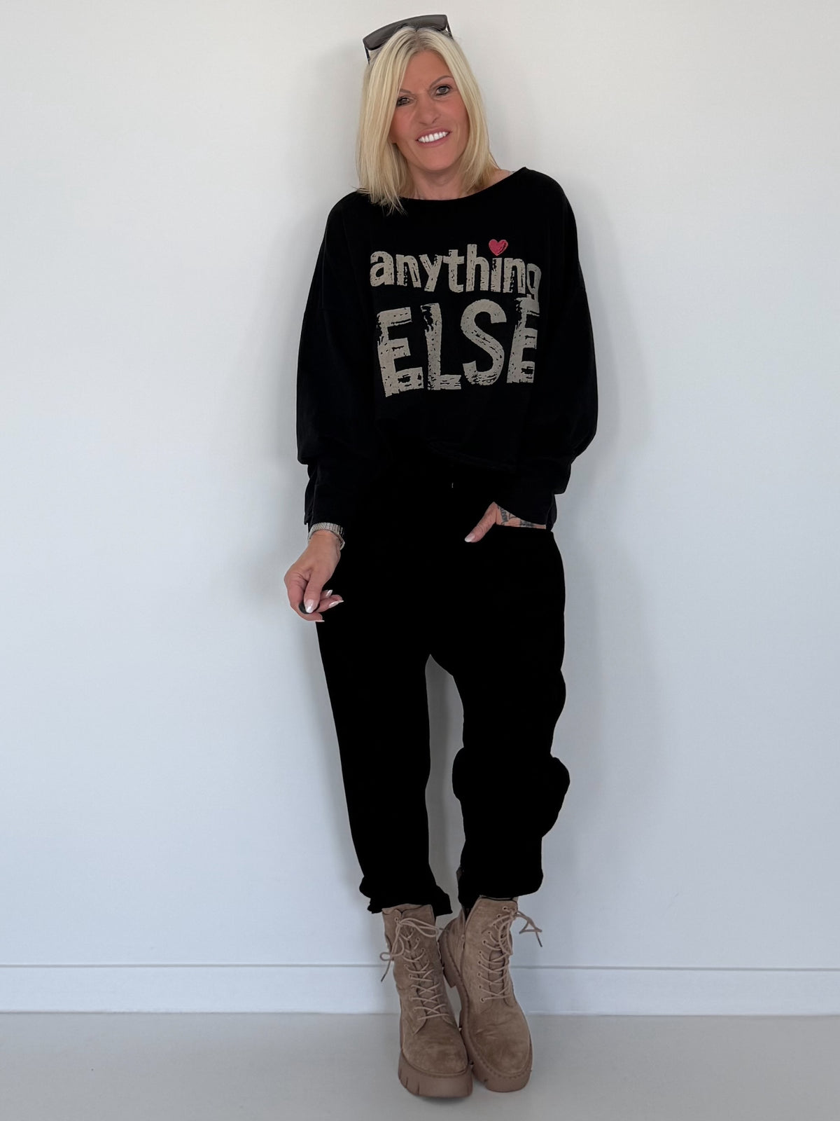 Sweater Anything Else - schwarz
