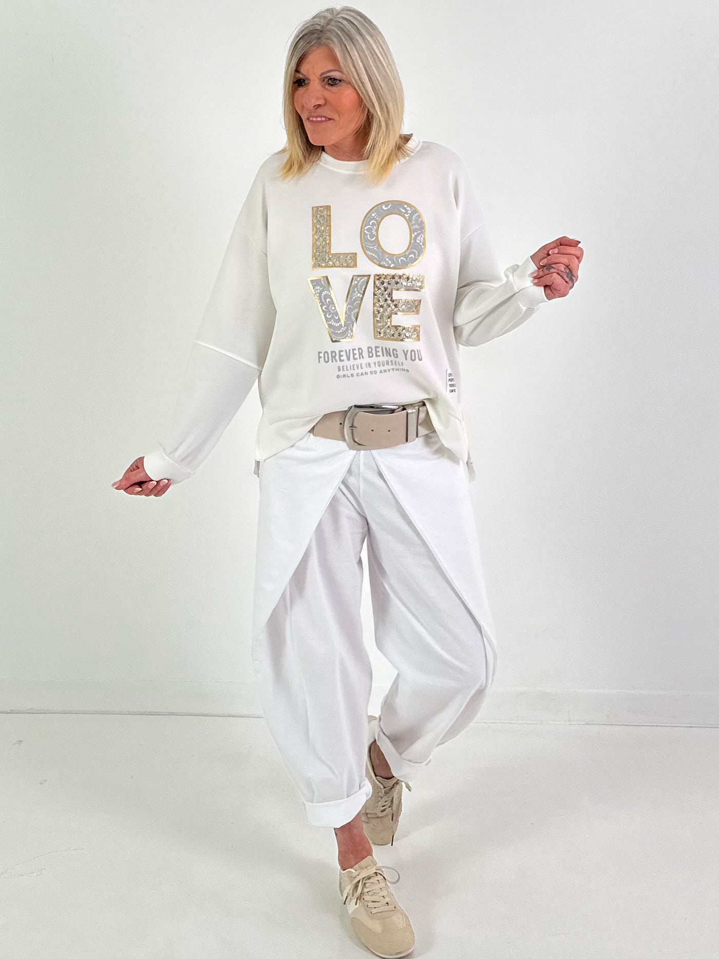 Sweater Forever - white