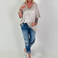 Oversized Shirt Breaking Rules - beige