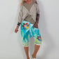 Tunika mit integrierten Top - taupe